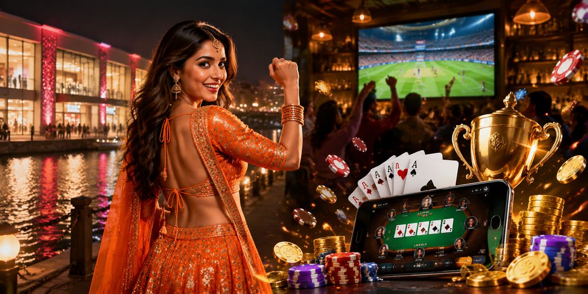 Andar Bahar cards shown on screen